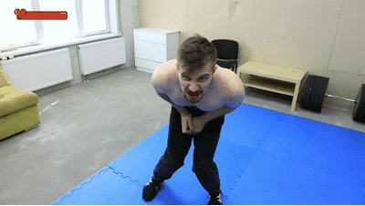 Tom is destroyed in ballbusting game